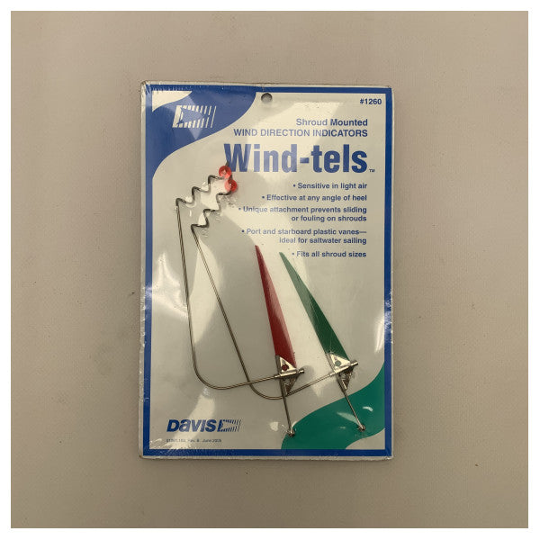 Davis 1260 Wind Tels Port and Starboard Side Windex