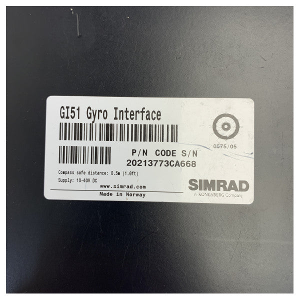Simrad GI51 Marine Interface Unit - Professionel marineteknik - Brugt