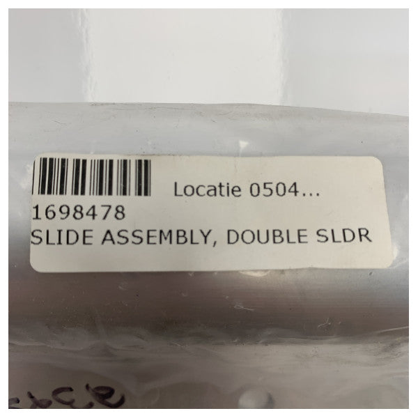 Морски клас неръждаема стомана двойна плъзгач събрание - трайни устойчиви на корозия ветроходство хардуер 37cm