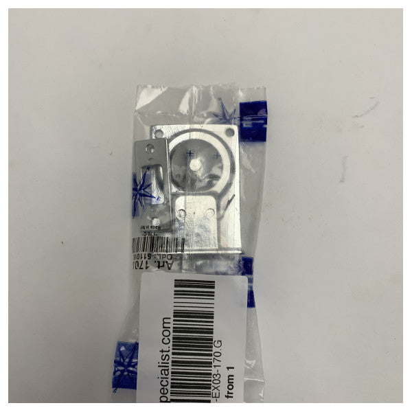 Foresti Suardi 170.C serratura per portello in ottone 57 x 40 mm