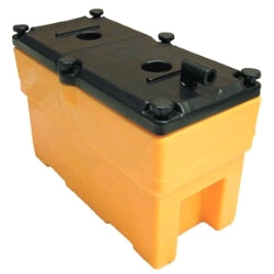 Oceabac BS001 battery storage box yellow 355 x 185 x 230