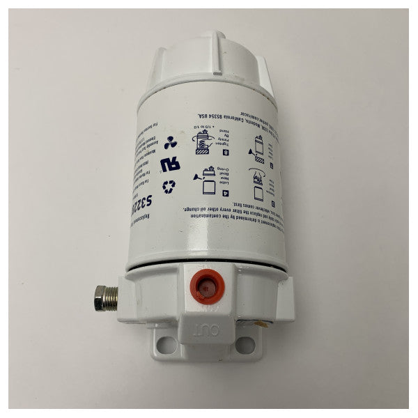 باركر Racor 320R-RAC-02 مرشح وقود بحري وفاصل ماء للمحركات الداخلية والخارجية