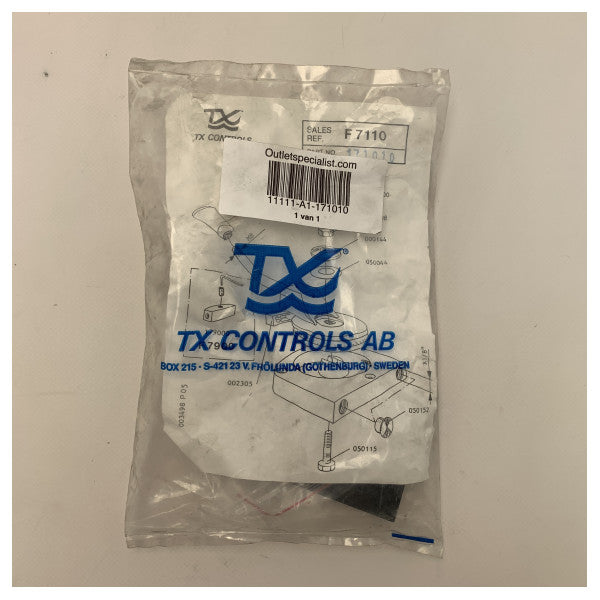 Λαβή ελέγχου ταχύτητας Teleflex FX μαύρη - F7110 | 171010