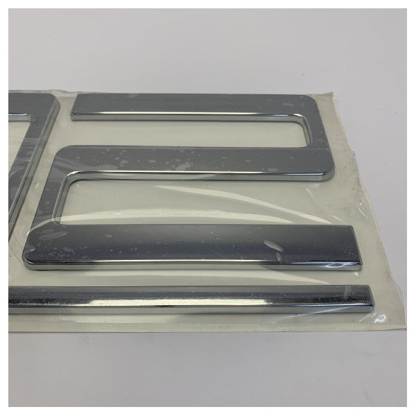 Original Azimut Yacht AZ72-logo Version 2007 Chrome ABS-emblem - 208434