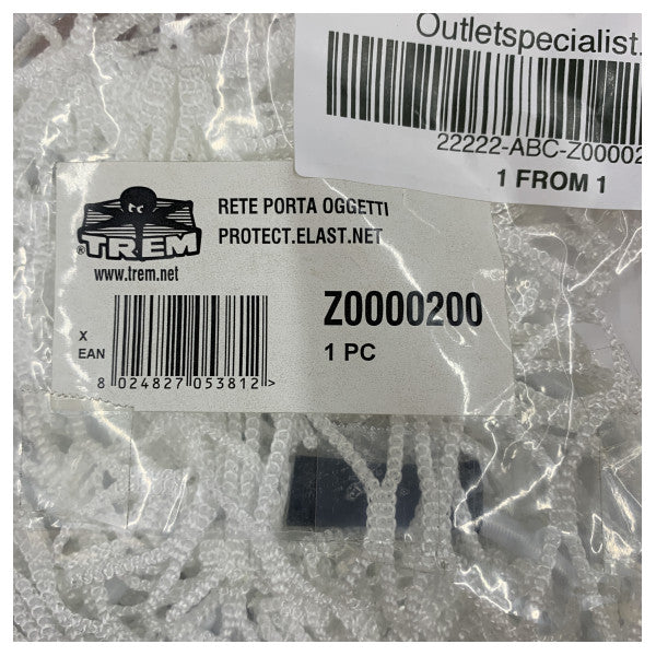 TREM Marine opbergnet wit Z0000200