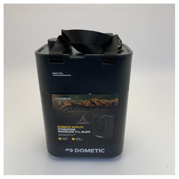 Dometic GO Hydration Recipiente de Água 11L Depósito de Água Portátil Ardósia/Preto