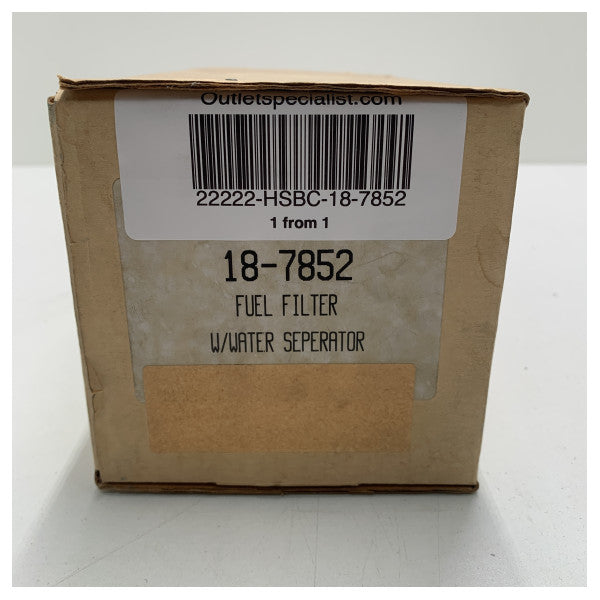 Паливний фільтр Sierra Marine 18-7852 | комплект водорозбірника білий