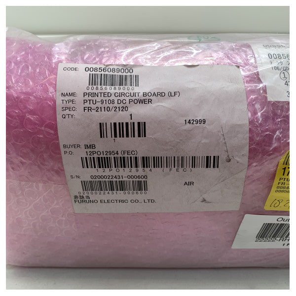 Друкована плата радіолокатора постійного струму Furuno X-Band PTU9108 - 008-447-830
