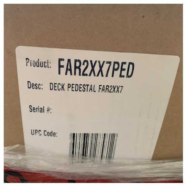 FAR2XX7レーダーシリーズ用フルノデッキペデスタル