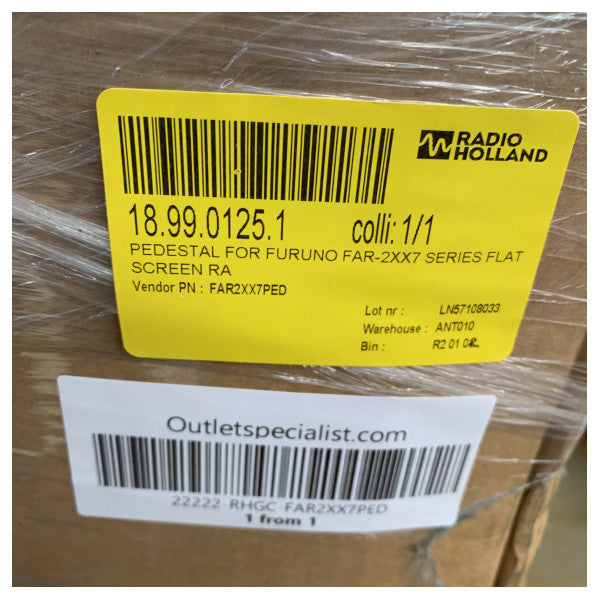 FAR2XX7レーダーシリーズ用フルノデッキペデスタル