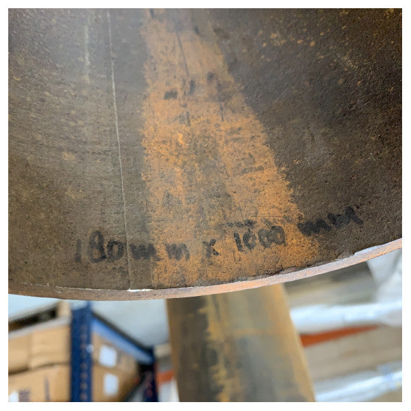 オールパ・スチール製バウスラスター・トンネル D180 x L1000 mm