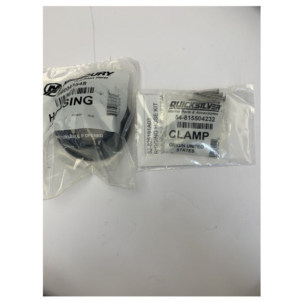 Quicksilver 32-825191A03 marineventilaatioputken sarja laippakanavalla