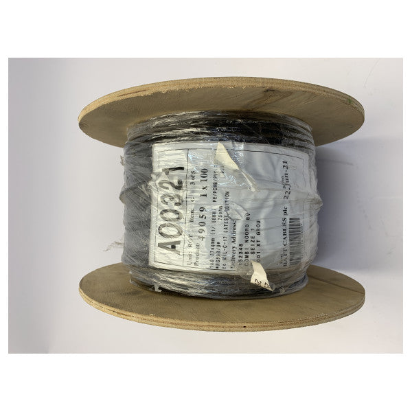 MIL-C-17 75 Ohm militærstandard koaksialkabel, standard, 100 m rulle