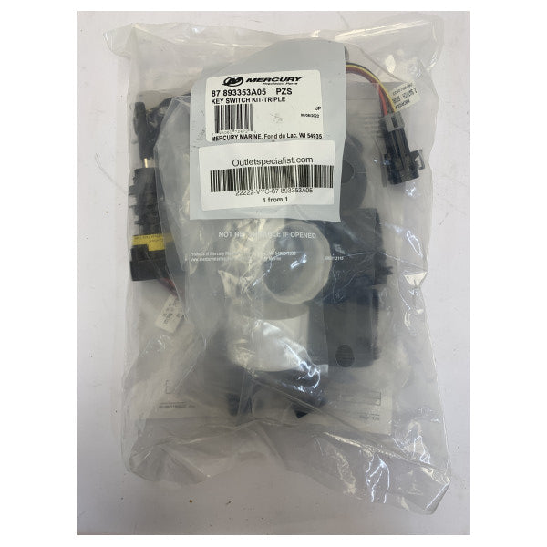 Mercury Marine Ignition Switch 87-893353A05 Genuine Outboard Engine Part
