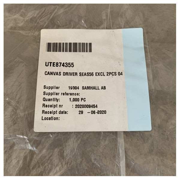 Coprisedili in tessuto marino Uttern per sedili del conducente S56 impermeabili set di 2 - 874355