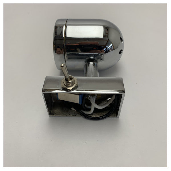 Watski Chrome Brass Adjustable Reading Light 12/24V - 60613