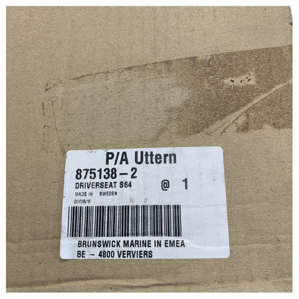 وسادة مقعد سائق قارب Uttern S64 زرقاء - 875138-2