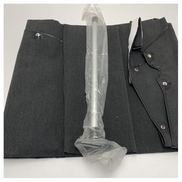 Uttern T70 Black Canvass Bow Cover with Suppor Pole - VK_UTT70EP1