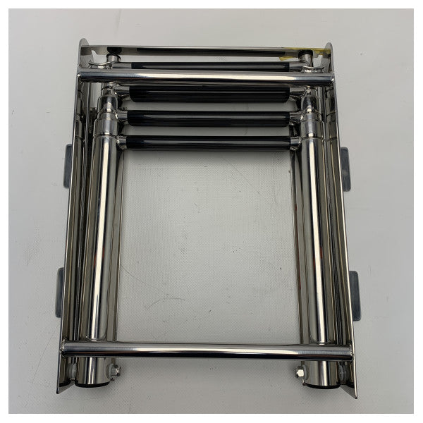 Plastimo retractable stainless steel swimming staircase 4 steps substructure