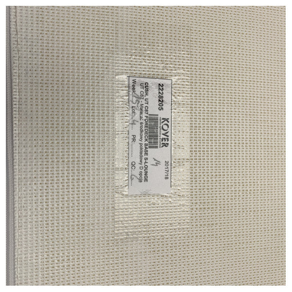Coussin de bain de soleil de base Uttern C87 Fordeck Antracite