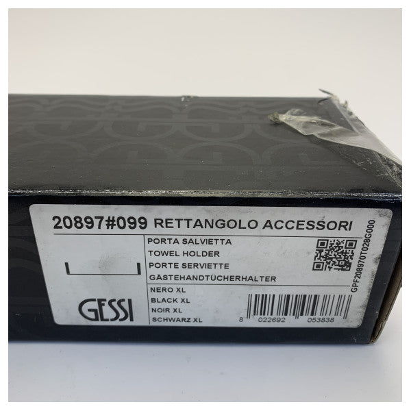Gessi 20897-099 Rettangolo 壁掛けタオルホルダー 30 cm