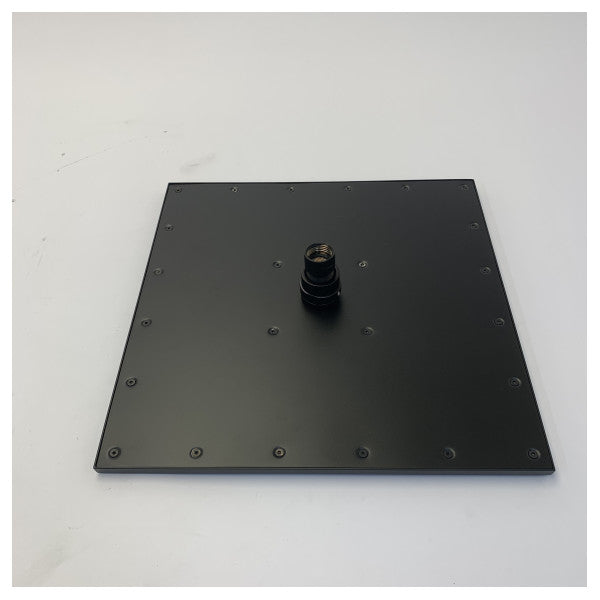 Душова глава и рамо Gessi Matte Black 15186-299 - корабен фитинг за яхти