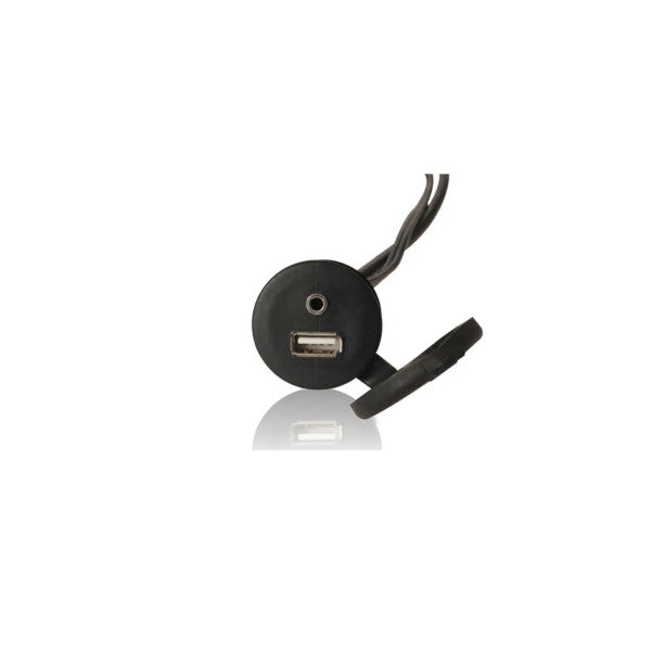 Fusion MS-CBUSB3.5 Морски USB и 3,5 mm AUX кабел за вграден монтаж - MS-CBUSB3-5
