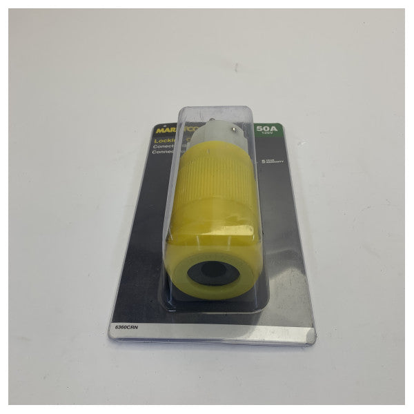 Marinco ショアパワーコネクター 50A - 3極 Quai用コンセント - 50A