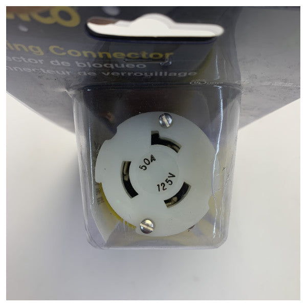 Marinco Shore Power Connector 50A - Üç Kutuplu İskele Prizi - 50A