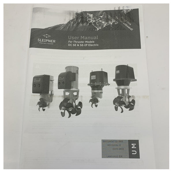 Sleipner Side-Power SE40 морски носов двигател за тласкач - 12V тунелен тласкач