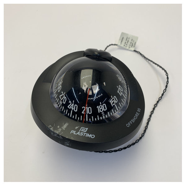 Plastimo Offshore 95 Flüssig eingebauter Kompass - Schwarze Navigationsausrüstung 12V