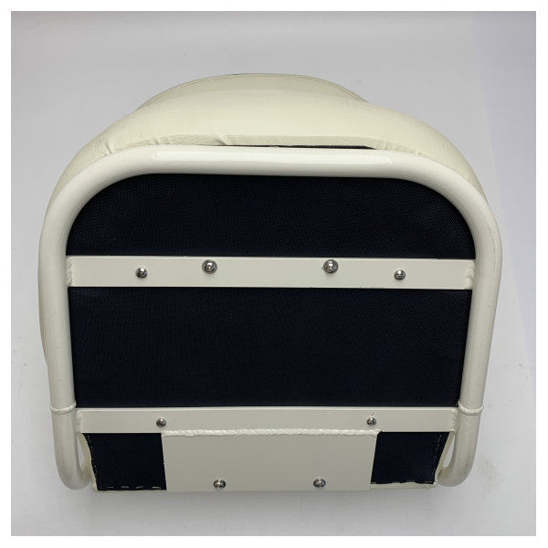 Baja 112 vit belagd hastighetsbåt pilotstol med pelare - 1042056-WOL