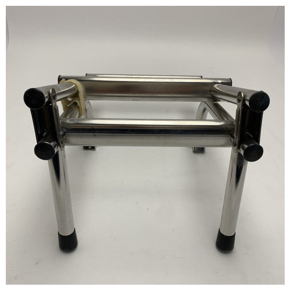 Échelle de bain marine en acier inoxydable durable Nautinox 2037 - Sûre, pliable et antidérapante pour bateaux