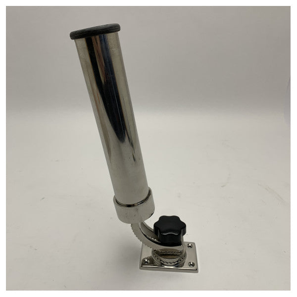 Supporto per asta regolabile in acciaio inox Nautinox per barche 2179/R