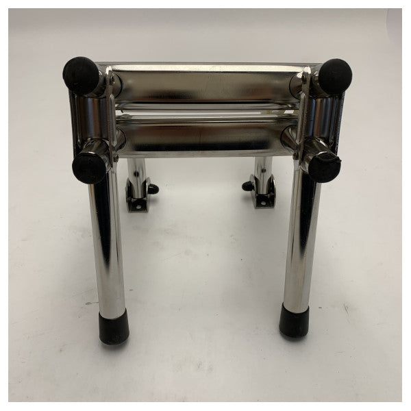 Scala di accesso marino Nautinox in acciaio inossidabile 3 gradini pieghevole - 2046-1