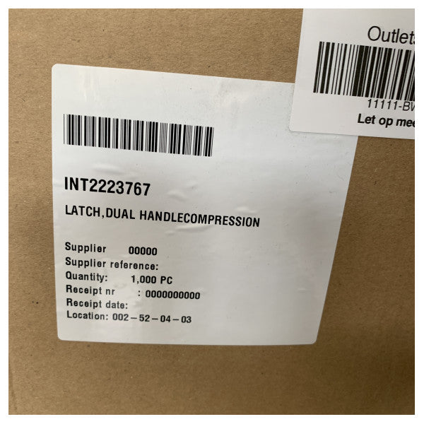 Quicksilver Dual Latch Compression Handle Stainless Steel - 2223767