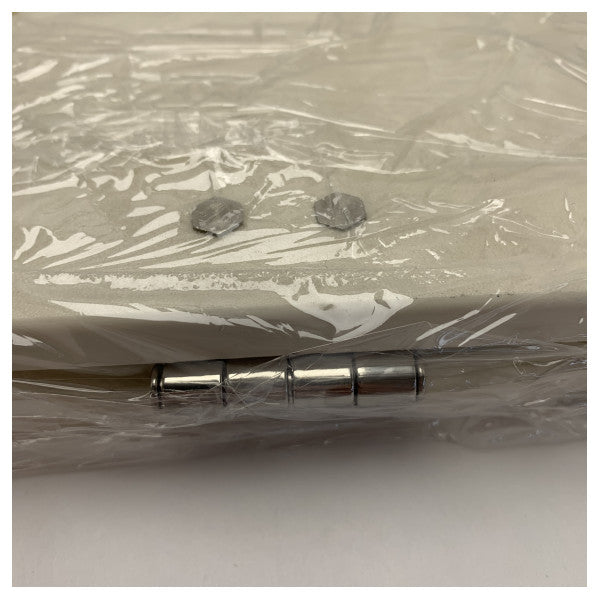 Uttern T57 Sunlounge siġġu tal-plastik | bracket ta' appoġġ abjad - 879DEL236