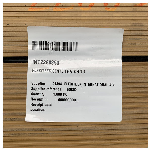 Quicksilver 805 Sun Deck center hatch teak cover kit - 2288363