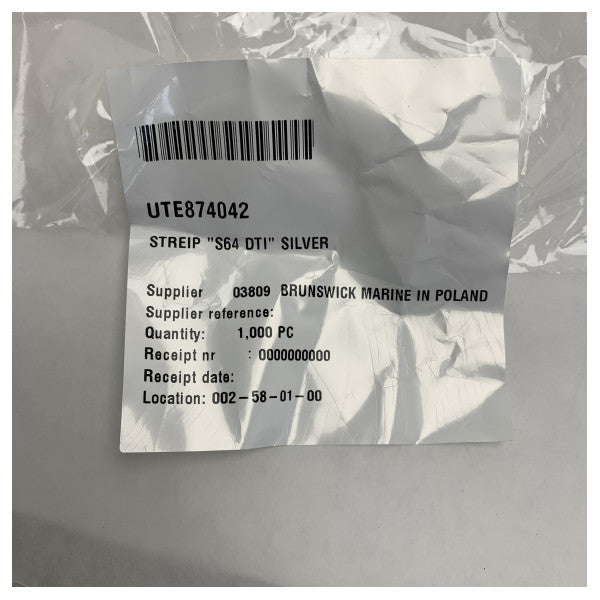 Brunswick UTE874042 Streip S64 DTI فضي