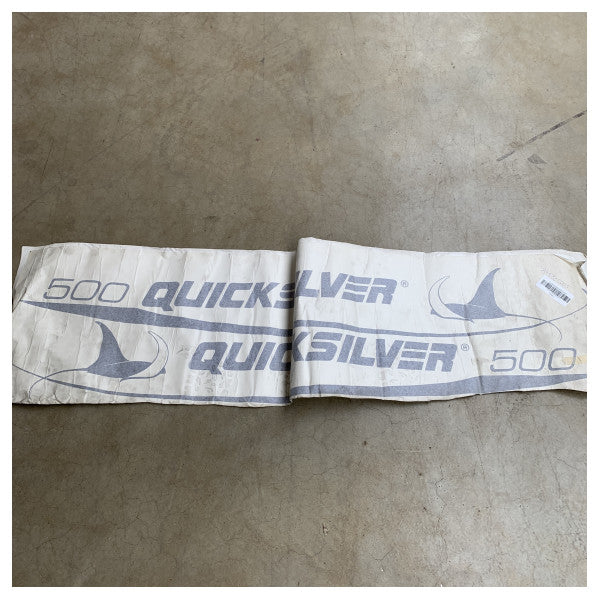 Quicksilver 500 Dekal Skrogklistremerke Blå - BLEU