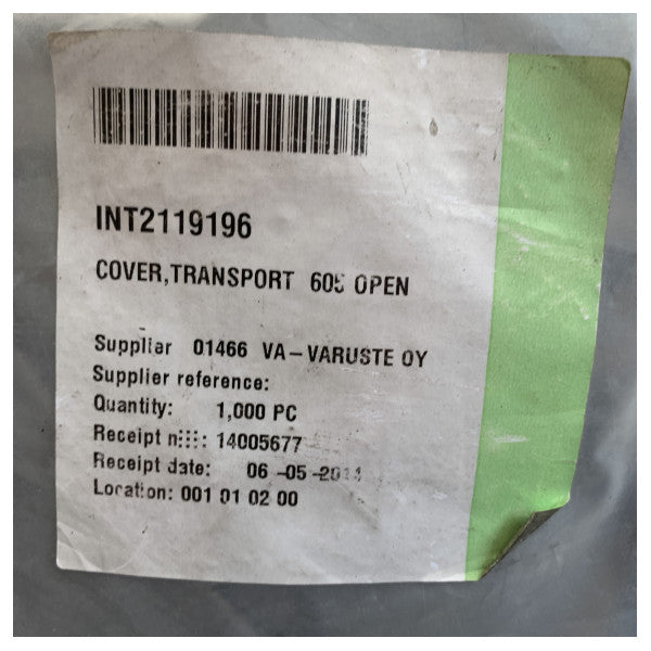 Quicksilver 605 Open transport full boat cockpit cover grå - 2119196