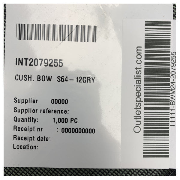 Cojín de proa Uttern S64 Antracita 12GRY - 2079255