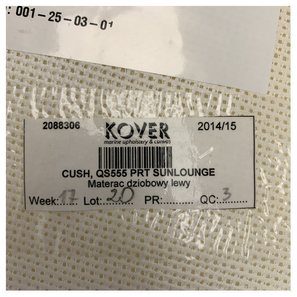 Подушка для сонячної лежанки Quicksilver Activ 555 Portside - 2088306