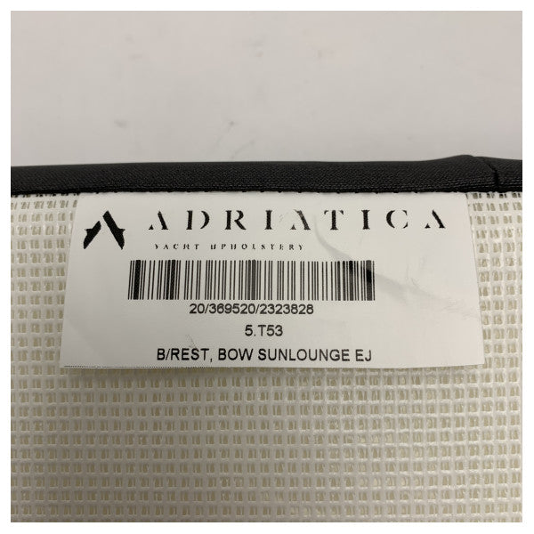 Uttern T53 Sunlounge backrest seat cushion antracite - 2323828