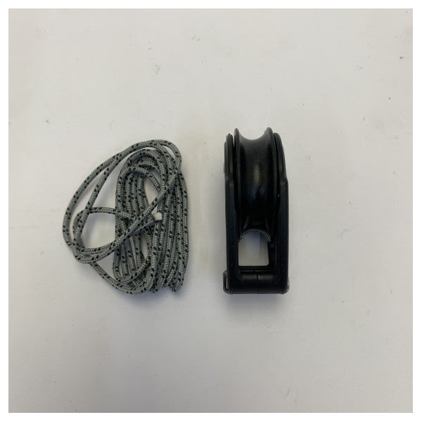Harken 40mm Carbo Ti-Lite Block - High-Load Soft-Attach Yacht Block - 2651NP