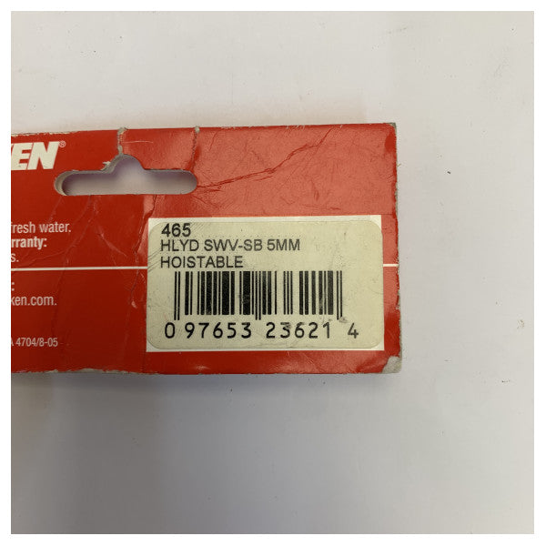 Harken HLYD SWV-SB 5 mm podnoszony krętlik fału - osprzęt jachtowy - 465