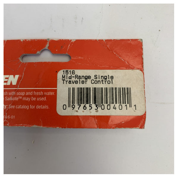 Harken Mid-Range Single Traveler Control - Osprzęt jachtowy 1516