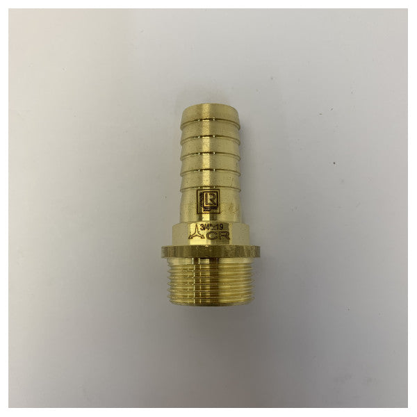 KONIK 3/4inch x 19mm CR messing slangekobling - marine yacht hardware 7156E