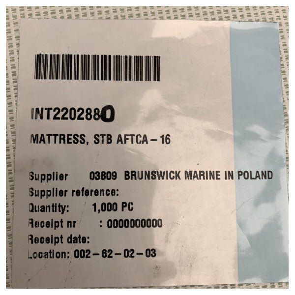 Quicksilver 645 Port Side Aft Cabin Jastučić - 2202880