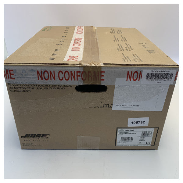 Moduł subwoofera Bose pro Freespace 3 black acoustimass -